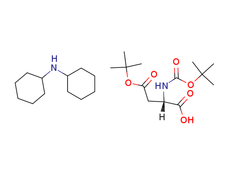 4-tert-Butyl N-[(tert-butoxy)carbonyl]-L-aspartate dicyclohexylamine salt