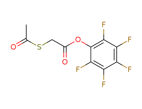 Acetic acid, (acetylthio)-, pentafluorophenyl ester