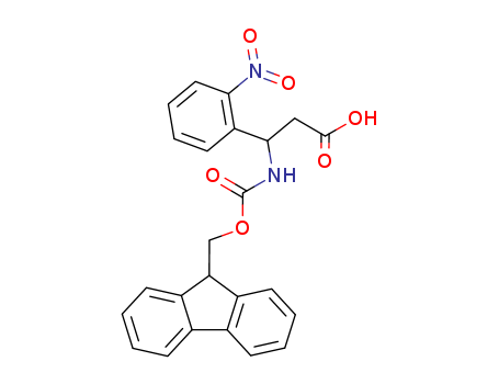 Benzenepropanoic acid, b-[[(9H-fluoren-9-ylmethoxy)carbonyl]amino]-2-nitro-