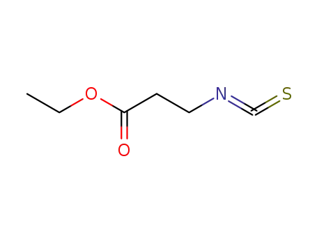 Molecular Structure of 17126-62-4 (ETHYL 3-ISOTHIOCYANATOPROPIONATE)