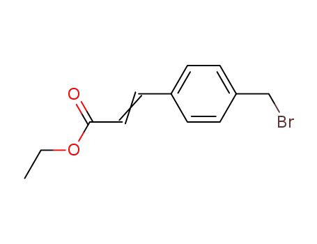 Molecular Structure of 60682-98-6 (Ethyl 4-bromomethylcinnamate)