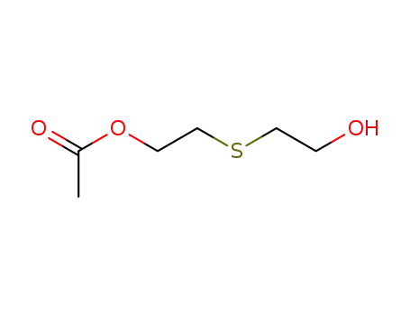 Molecular Structure of 2020-50-0 (2-[(2-hydroxyethyl)sulfanyl]ethyl acetate)