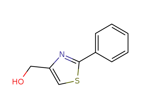 Molecular Structure of 23780-13-4 ((2-PHENYL-1,3-THIAZOL-4-YL)METHANOL)