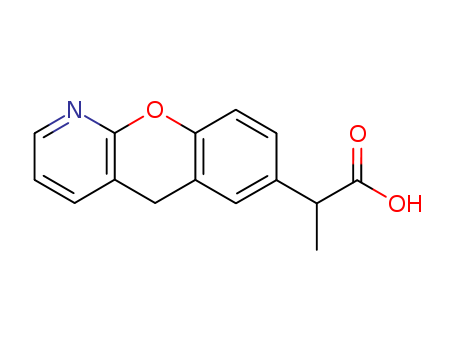 52549-17-4,Pranoprofen,(RS)-Pranoprofen;2-(5H-[1]-Benzopyrano[2,3-b]pyridin-7-yl)propionic acid;Niflan;Oftalar;dl-Pranoprofen;a-Methyl-5H-[1]benzopyrano[2,3-b]pyridine-7-ylaceticacid;