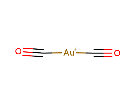 Molecular Structure of 133778-33-3 (Gold(1+), dicarbonyl-)