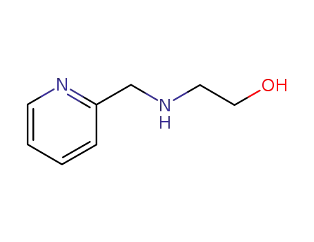 Molecular Structure of 6636-71-1 (2-[(Pyridin-2-ylmethyl)amino]ethanol)