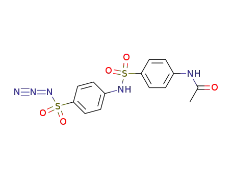Molecular Structure of 93345-18-7 (Benzenesulfonyl azide, 4-[[[4-(acetylamino)phenyl]sulfonyl]amino]-)