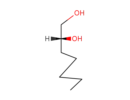 Molecular Structure of 78843-64-8 ((R)-(+)-1,2-HEPTANEDIOL)