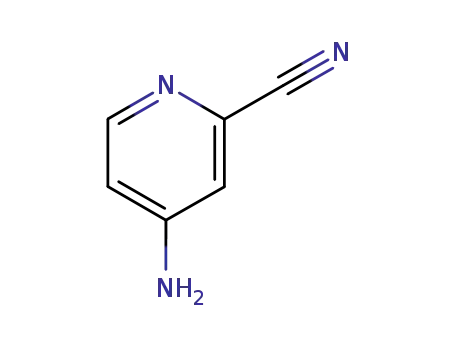 Molecular Structure of 98139-15-2 (4-AMINOPYRIDINE-2-CARBONITRILE)