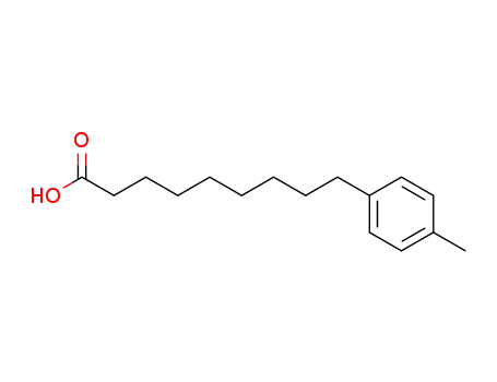 Molecular Structure of 101271-63-0 (9-(4-methylphenyl)-8-nonanoic acid)