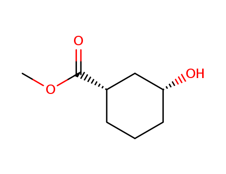 Cyclohexanecarboxylic acid, 3-hydroxy-, methyl ester, (1S,3R)-
