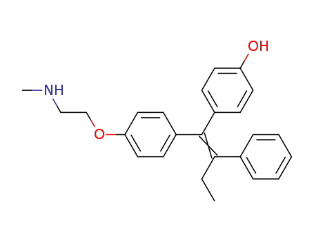 N-Desmethyl-4-hydroxy Tamoxifen (approx. 1:1 E/Z Mixture)