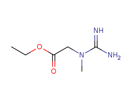 Glycine,N-(aminoiminomethyl)-N-methyl-, ethyl ester                                                                                                                                                     