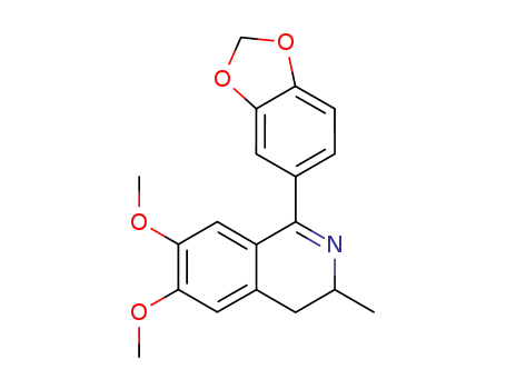 1-benzo[1,3]dioxol-5-yl-6,7-dimethoxy-3-methyl-3,4-dihydro-isoquinoline