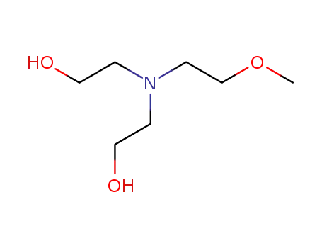 Molecular Structure of 79402-97-4 (Ethanol, 2,2'-[(2-methoxyethyl)imino]bis-)