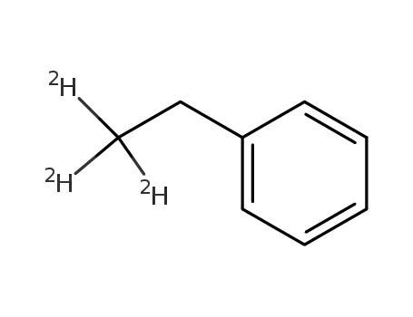 Molecular Structure of 2618-00-0 (ETHYL-BETA,BETA,BETA-D3-BENZENE)