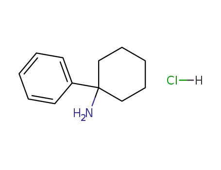 Molecular Structure of 1934-71-0 (1-PHENYLCYCLOHEXYLAMINE HYDROCHLORIDE)