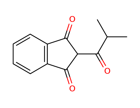 2-(2-methylpropanoyl)indene-1,3-dione cas  5426-11-9