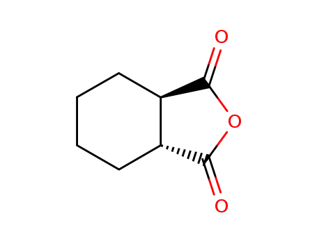 Molecular Structure of 71749-03-6 ((+)-trans-1,2-Cyclohexanedicarboxylic anhydride)