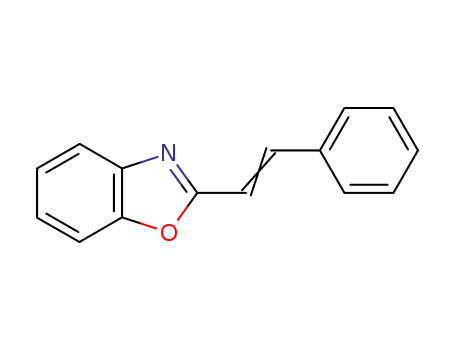Molecular Structure of 888-92-6 (Benzoxazole, 2-(2-phenylethenyl)-)