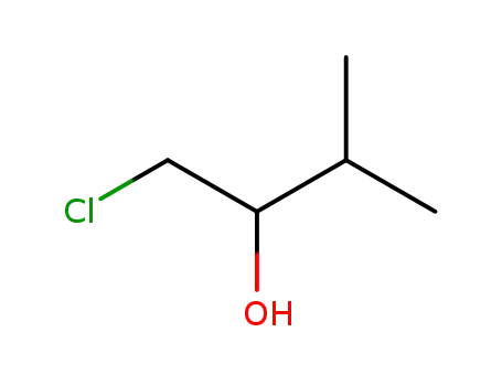 Molecular Structure of 55033-10-8 (2-Butanol, 1-chloro-3-methyl-)