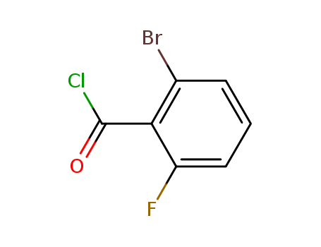 2-Bromo-6-fluorobenzoyl chloride cas no. 1020718-20-0 98%