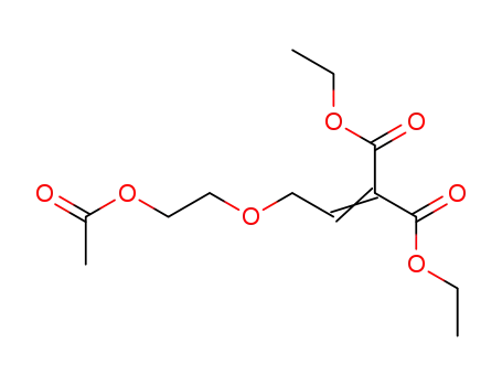 Propanedioic acid, [2-[2-(acetyloxy)ethoxy]ethylidene]-, diethyl ester