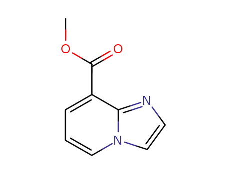 Molecular Structure of 133427-07-3 (Methyl imidazo[1,2-a]pyridine-8-carboxylate)