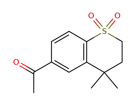 1-(4,4-Dimethyl-1,1-dioxo-2,3-dihydrothiochromen-6-yl)ethanone