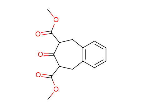 dimethyl 1,2,4,5-tetrahydro-3-oxobenzo<d>cycloheptene-2,4-dicarboxylate