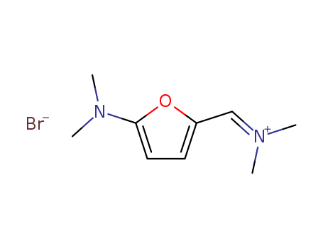 Methanaminium, N-[[5-(dimethylamino)-2-furanyl]methylene]-N-methyl-, bromide