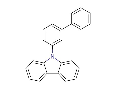 Molecular Structure of 1221237-87-1 (9-([1,1-biphenyl]-3-yl)-9H-carbazole)