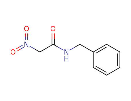Molecular Structure of 129222-48-6 (Acetamide, 2-nitro-N-(phenylmethyl)-)