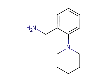 Molecular Structure of 72752-54-6 (2-PIPERIDINOBENZYLAMINE)