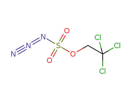 Molecular Structure of 1186018-19-8 (2,2,2-trichloroethoxysulfonyl azide)