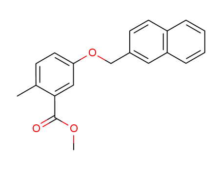 methyl 2-methyl-5-(naphth-2-ylmethoxy)benzoate