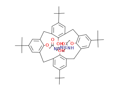 Molecular Structure of 136158-03-7 ((C<sub>6</sub>H<sub>2</sub>(C(CH<sub>3</sub>)3)OCH<sub>2</sub>)4H<sub>2</sub>(CH<sub>2</sub>C(O)NHCH<sub>2</sub>CH<sub>2</sub>)2NH)
