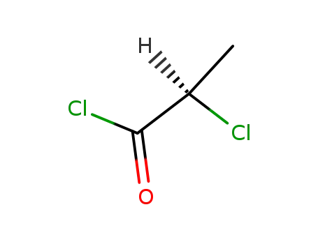 Molecular Structure of 70110-25-7 ((R)-2-Chloropropionyl chloride)