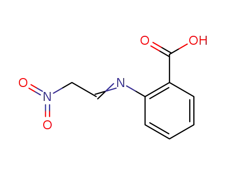 Molecular Structure of 121845-92-9 (Benzoic acid, 2-[(2-nitroethylidene)amino]- (9CI))