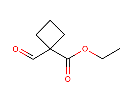 Cyclobutanecarboxylicacid, 1-formyl-, ethyl ester