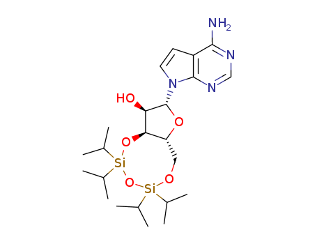 7H-pyrrolo[2,3-d]pyrimidin-4-amine,7-[3,5-O[1,1,3,3-tetrakis(1-methylEthyl)-1,3-disiloxanediyl]-β-D-ribofuranosyl]-