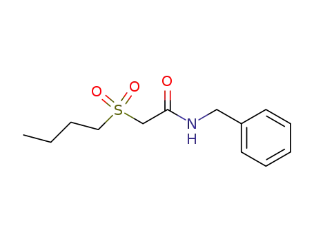 <i>N</i>-benzyl-2-(butane-1-sulfonyl)-acetamide