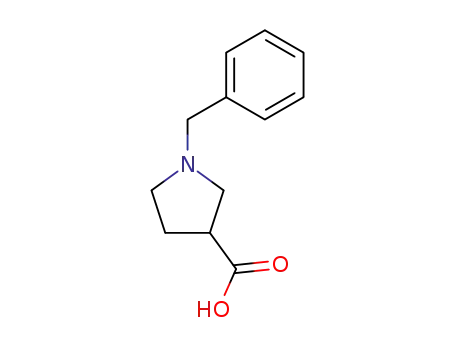 Molecular Structure of 5731-18-0 (N-Benzyl-3-pyrrolidinecarboxylic acid)