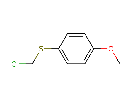 Benzene, 1-[(chloromethyl)thio]-4-methoxy-