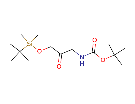 Tert-Butyl N-(3-[(Tert-Butyldimethylsilyl)Oxy]-2-Oxopropyl)Carbamate(184429-84-3)