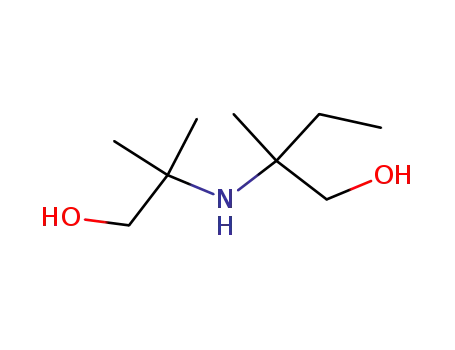 Molecular Structure of 90017-23-5 (1-Butanol, 2-[(2-hydroxy-1,1-dimethylethyl)amino]-2-methyl-)