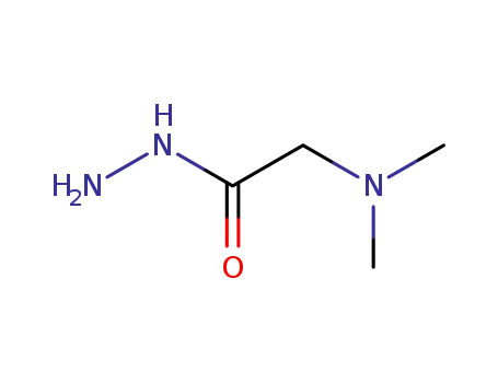 Molecular Structure of 55-85-6 (Dimethylamino-acetic acid hydrazide)