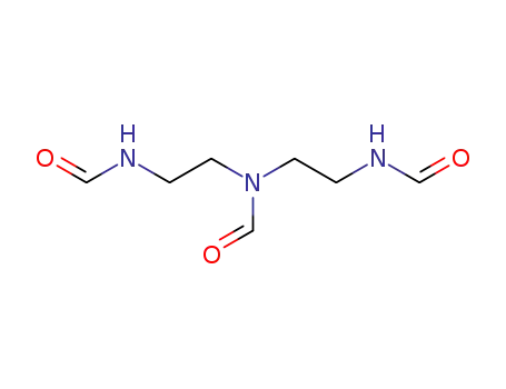 Molecular Structure of 112343-40-5 (Formamide, N,N-bis[2-(formylamino)ethyl]-)