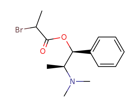 Propanoic acid, 2-bromo-, (1S,2S)-2-(dimethylamino)-1-phenylpropyl
ester