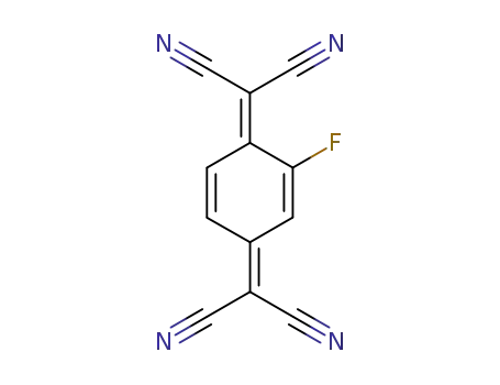 Molecular Structure of 69857-37-0 (2-FLUORO-7,7,8,8-TETRACYANOQUINODIMETHANE)